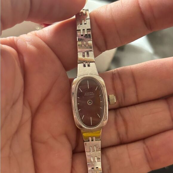 Vintage Gold Plated 17 Jewel Swiss Watch by Lucien Piccard timepiece accessory main image 4